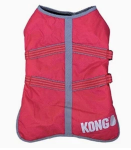 Mission Pets, Kong Rip Stop Dog Blanket Jacket, Red, New, Sz Small - Picture 1 of 8