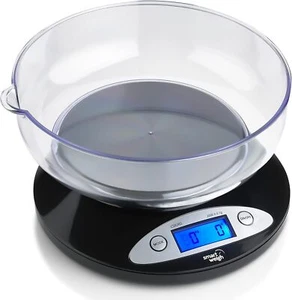 Smart Weigh High Precision Cuisine Digital Kitchen Scale with Removable Bowl - Picture 1 of 6