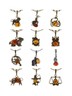 Sterling Silver & Baltic Amber Aries Zodiac Pendant Necklace - 0.7x0.8 Inches, With 18 Inch Chain - View #3