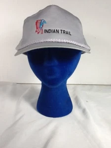 St1120 Cobra Caps Light Gray Indian Trail Snapback Hat - Picture 1 of 9