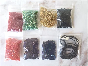 Bulk Lot Seed Bead Japanese Bugle Beads Short Bugle Beads Assorted Colors #2 - Picture 1 of 8
