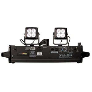 YORKVILLE LP-LED2M Sistema di illuminazione LED compatto alimentato a batteria a 2 teste - Foto 1 di 6