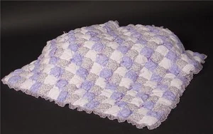 Lavender Puff / Biscuit Baby Girl Quilt Pattern Sewing - Picture 1 of 1