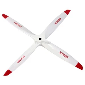 13in 13x6 13x7 13x8 13x10 white 4 blades wood propeller fuel power RC Airplane - Picture 1 of 4