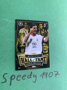 Topps Match Attax Champions League 24/25 Salón de la Fama AC Milan Maldini #HOF5 - Imagen 1 de 1