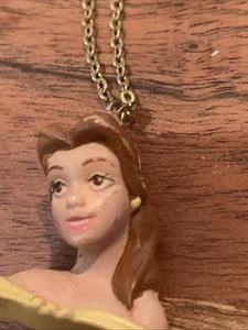 Disney Belle Necklace And Gold Book Locket Necklace - Picture 1 of 22