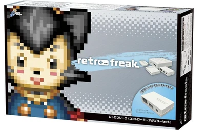 Retro Freak Premium Console di gioco con set adattatore controller Giappone CY-RF-B Exdit/S - Immagine 1 di 4