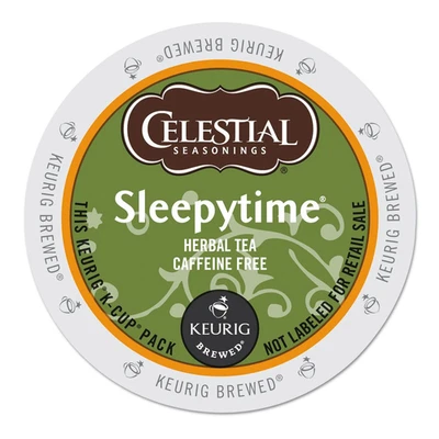 Té de hierbas Celestial Sleepytime, cápsulas Keurig K-Cup de una sola porción, 24 unidades Foto 1 de 4