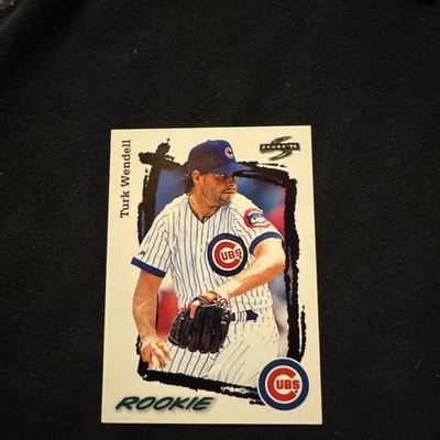 1995  Pinnacle Score Turk Wendell #285 Chicago Cubs MLB Baseball - Image 1 of 2