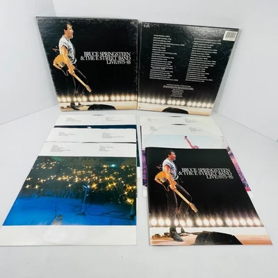 Bruce Springsteen & The E Street Band Live 1975-85 5xLP Box Set VG++ - Image 1 of 4