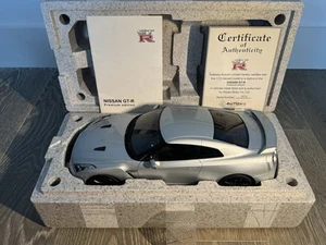 AUTOart 1/12 Nissan GT-R (R35) Premium Edition Ultimate Silver w/ Box US SELLER - Picture 1 of 21