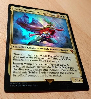 Magic FOIL Terra, Heroldin der Hoffnung, Herald of Hope, DEUTSCH, Final Fantasy - Bild 1 von 3
