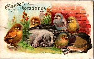 Postcard - Easter Greetings - Picture 1 of 2