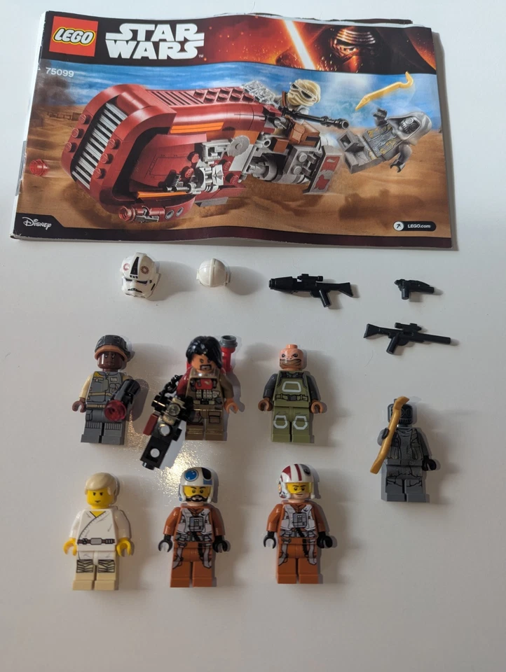 LEGO Star Wars Minifigura Lote: Baze Malbus sw0783 SW0566 sw1047 sw0659 sw0784 Foto 1 de 4