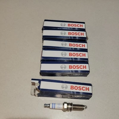6PCS Spark Plugs YR7MPP33 For Mercedes Benz C230 C250 C300 CL550 E350 V6 Bosch Foto 1 de 2