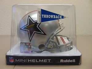 Bob Lilly signed Dallas Cowboys "HOF 86" special edition mini helmet W/ JSA COA - Picture 1 of 5