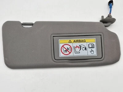 2017-2022 Honda CR-V Passenger Sun Visor Dual Light NH836L Gray OEM - Image 1 of 4