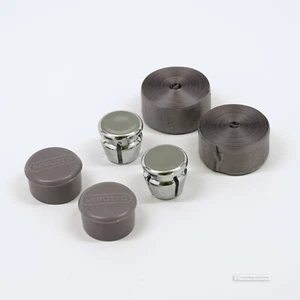 NOS Benotto CELLOTAPE Vintage Lenkerband: DUNKELGRAU - Bild 1 von 2