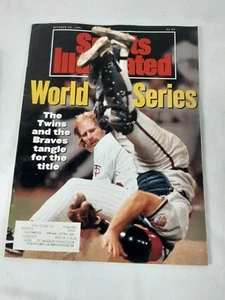 Sports Illustrated.World Series October 28, 1991 Minnesota Twins, Atlanta Braves - Picture 1 of 2
