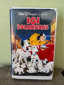 VTG 101 Dalmatians VHS Walt Disney Classic Black Diamond Edition VHS Tape!  RARE - Picture 1 of 21