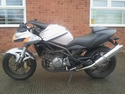 Escape de rendimiento legal de carrera/carretera de acero inoxidable CAGIVA RAPTOR 1000cc Foto 1 de 4