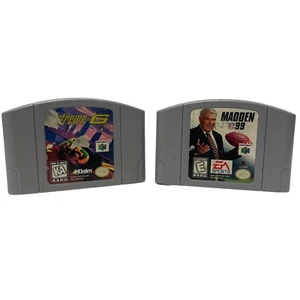 Extreme-G & Madden 99 Nintendo 64 N64 Game LOT of 2 - Picture 1 of 15