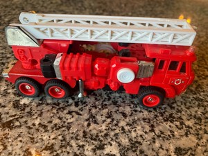 Transformers 1985 Vintage "Inferno" w/ Ladder NICE See Pics
