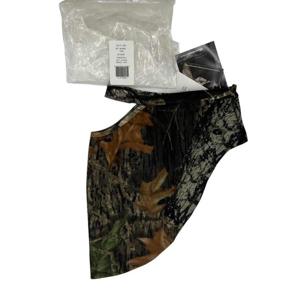 Vintage Cabelas Cap Strap Face Mask Mens One Size Camo Hunting Scentlok Made USA - Image 1 of 4