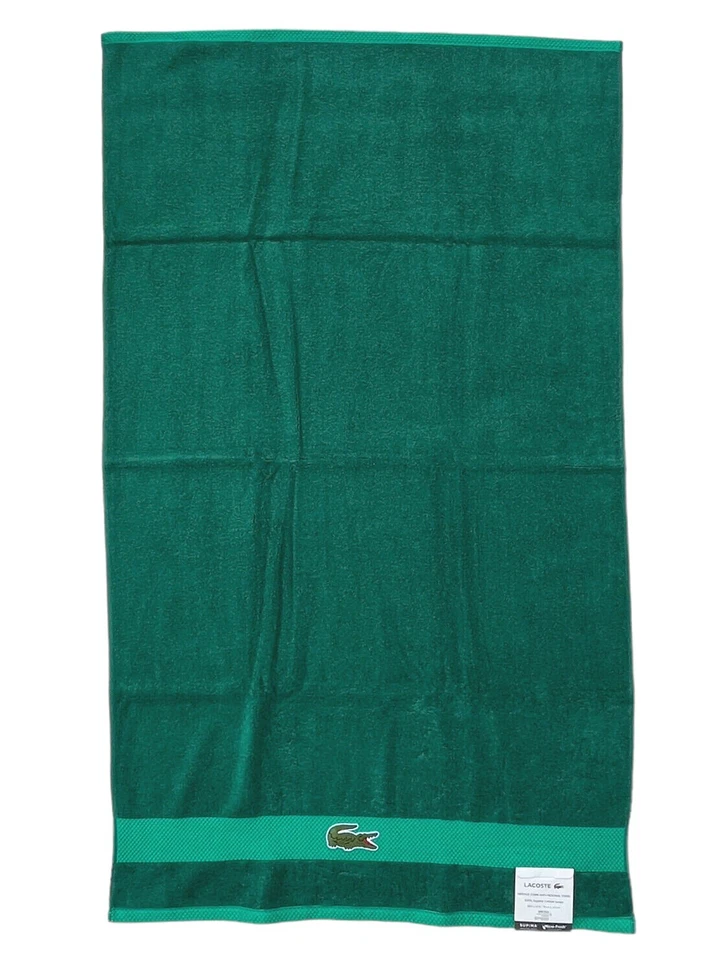 Toalla de baño LACOSTE Home Heritage a rayas antimicrobiana de algodón Supima 30" x 52" Foto 1 de 1