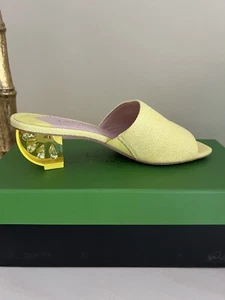 Kate Spade Citrus Slides Sandal NIB HTF Lemon๐๐๐ Size 7 178.00 New - Picture 1 of 1
