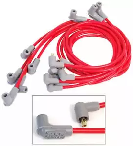 MSD 31609 8.5 SUPER CON S/PLUG LEAD SET BB CHEVY V8 90 PLUG BOOTS - Picture 1 of 1