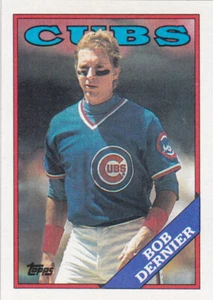 1988 TOPPS...BOB DERMIER...NRMT...# 642...CUBS...FREE COMBINED SHIPPING - Bild 1 von 1