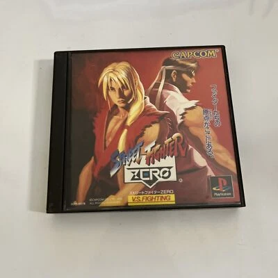 Street Fighter Zero  PS1 Sony PlayStation NTSC-J JAPAN 1995 Capcom Fighting Game - Image 1 of 3