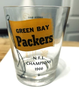 Extremely Rare 1966 Green Bay Packers Championship Glass -- For the Collector -- - Picture 1 of 6