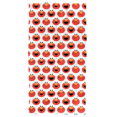 Toalla de playa con licencia oficial patrón de olmo simple calle sésamo 30"x60" Foto 1 de 4