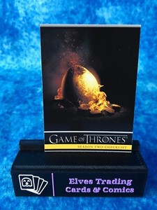 Game of Thrones Season Two SINGLE Non-Sport Trading Card by Rittenhouse 2013