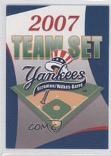 2007 Choice Scranton/Wilkes-Barre Yankees Checklist