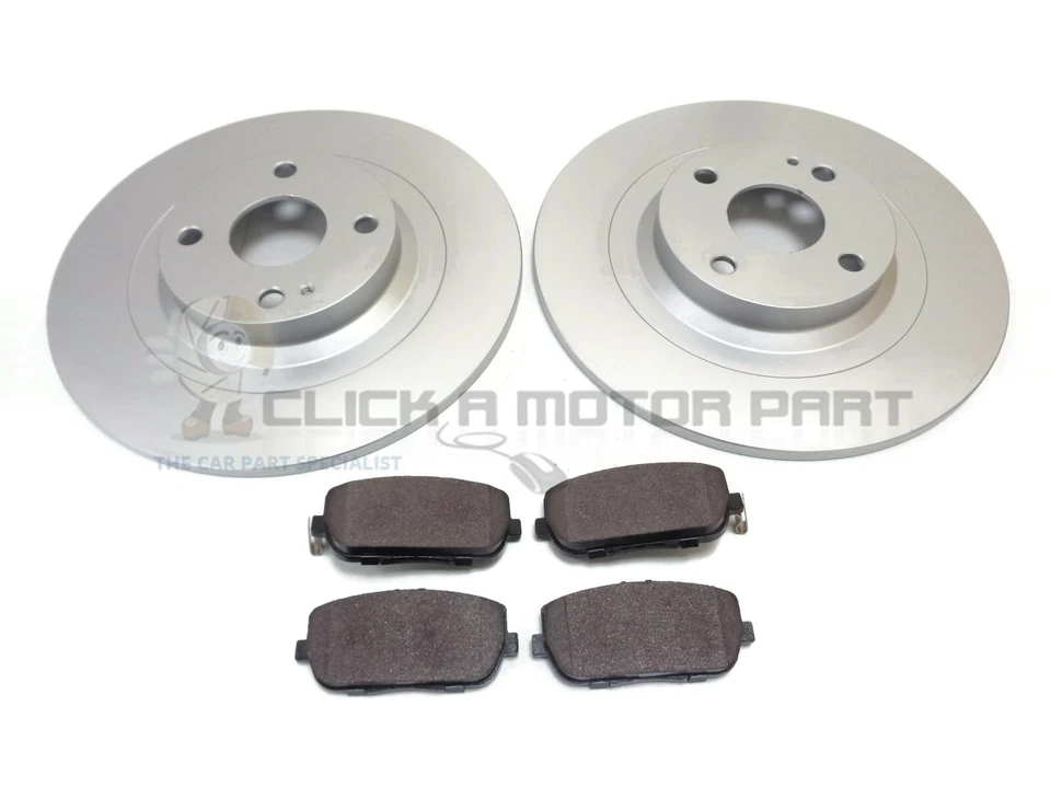 Rear 2 Brake Discs And Pads For Fiat Abarth 124 Spider 2016-2019 - Image 1 of 1