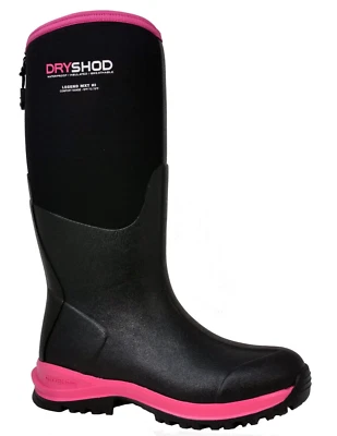Bota Dryshod para mujer talla 9 Legend MXT Adventure Hi negra/rosa LGX-WH-BKPN Foto 1 de 4