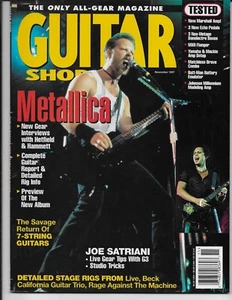 Guitar Shop Magazine featuring Metallica Great Condition All Gear Mag! - Picture 1 of 1