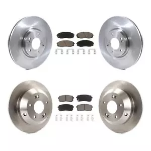 Front Rear Disc Brake Rotors And Ceramic Pads Kit For 2015-2020 Kia Sedona - Picture 1 of 8