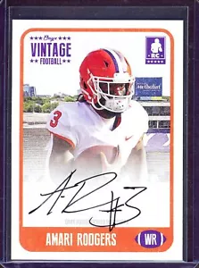 AMARI RODGERS ~ 2021 Onyx Vintage Signatures Black Autograph AUTO #FAAR (#/5) - Picture 1 of 1