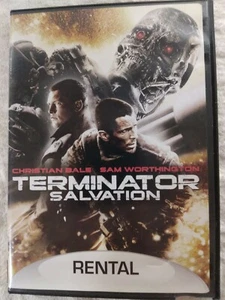 Terminator Salvation (DVD, 2009), Christian Bale, Sam Worthington rental copy - Picture 1 of 3