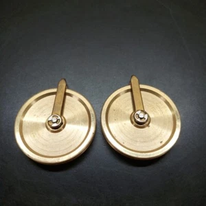 Set Of 2 Pulleys for a Weight Banjo Grandfather Reg. Clock - Picture 1 of 2