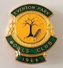 Everton Park Bowling Club Badge Pin Est 1966 Vintage Lawn Bowls (L14)