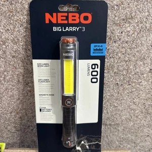 Big Larry 3 Arbeitsleuchte, 600 Lumen Taschenlampe mit COB Arbeitsleuchte, Tasche - Bild 1 von 2