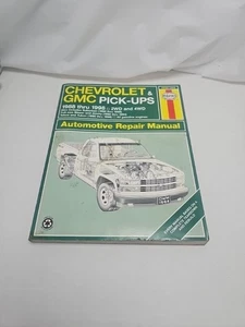 Haynes 24065 Repair Manual Chevrolet, GMC Pick Up 1988-1998, 1999-2000 2wd, 4wd - Imagen 1 de 8