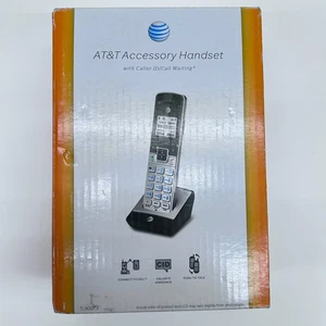 AT&T TL90073 Accessory Cordless Handset, Silver/Black | Requires an AT&T TL92273 - Picture 1 of 6