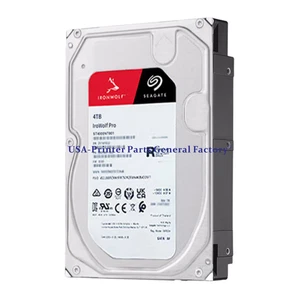 ST4000NT001 HDD Compatible 4TB Seagate IronWolf Pro 7200RPM 256MB SATA HDD 3.5" - Picture 1 of 5