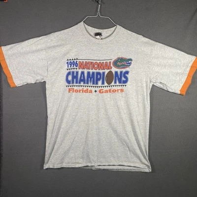 VINTAGE Florida Gators Shirt Adult Extra Large 1996 National Champions Mens XL - Image 1 of 4